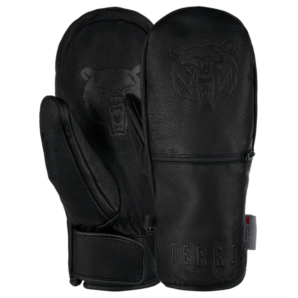 Варежки LEATHER Black